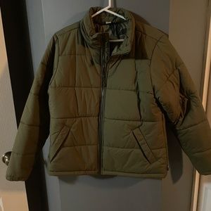 REI womens large puffer jacket